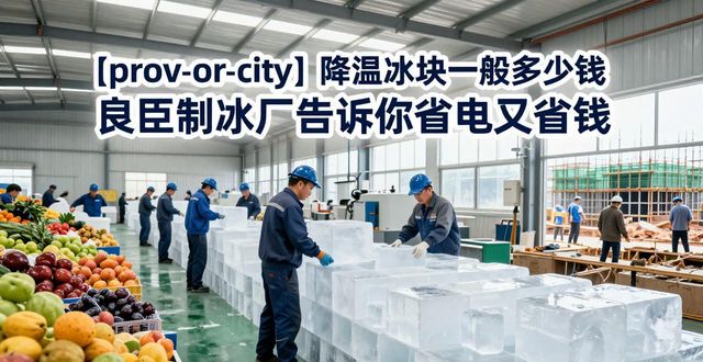 成都降温冰块一般多少钱 良臣制冰厂告诉你省电又省钱