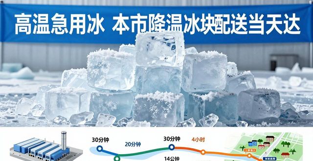 降温冰块配送流程_高效靠谱冰块运输_成都降温冰块配送